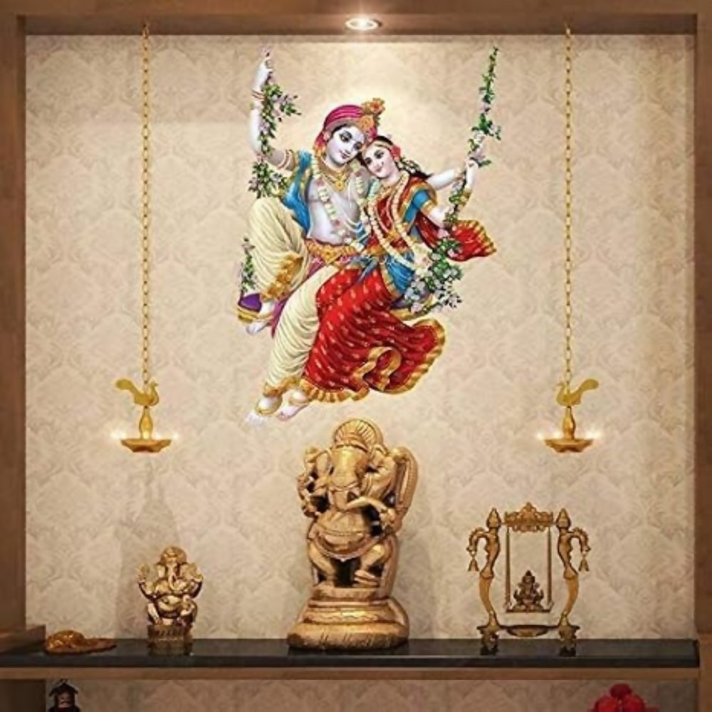 Rangoli Large Wall Sticker Multicolor - Dista