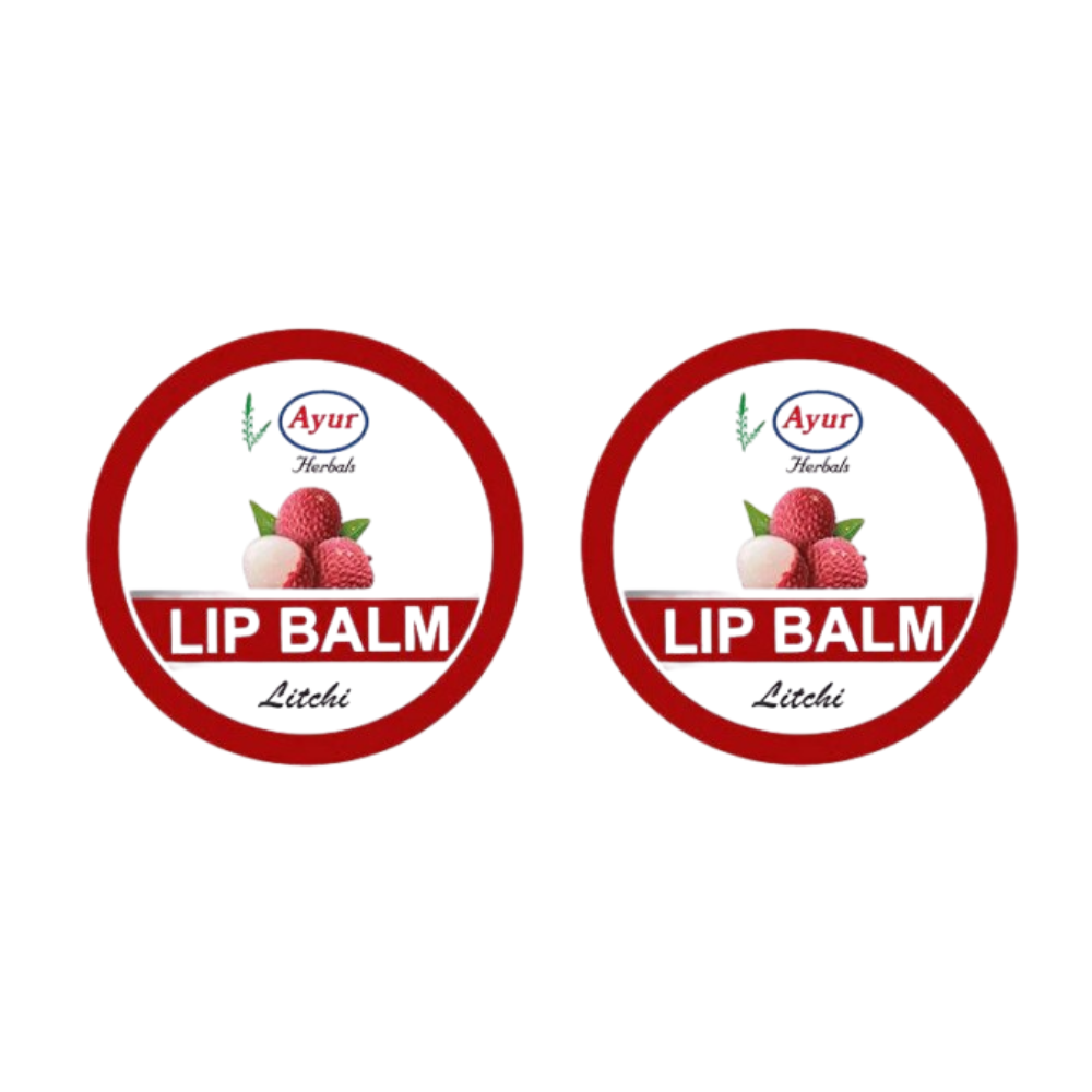 Ayur Herbals Litchi Lip Balm