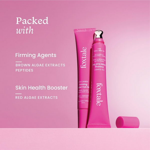 Buy Foxtale Firming Eye Cream With Peptides For Brighter Under Eyes ...