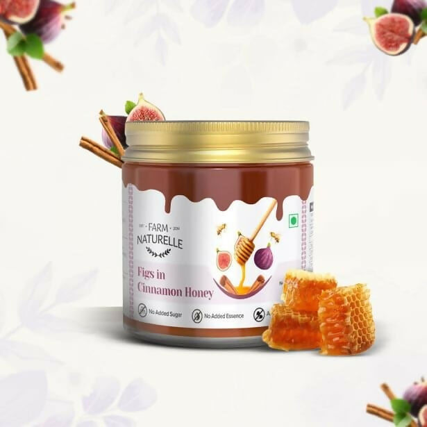 Farm Naturelle Figs in Cinnamon Honey Sweet & Healthy Delight - Distacart