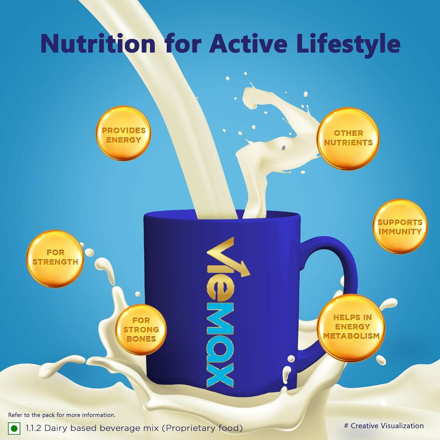 Complan Viemax - Scientifically Designed Nutrition For Adults (Vanilla Flavour) - Distacart