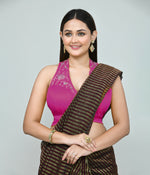 Thumbnail for Joban Fashion Women's Pink Embroidered Stitched Blouse