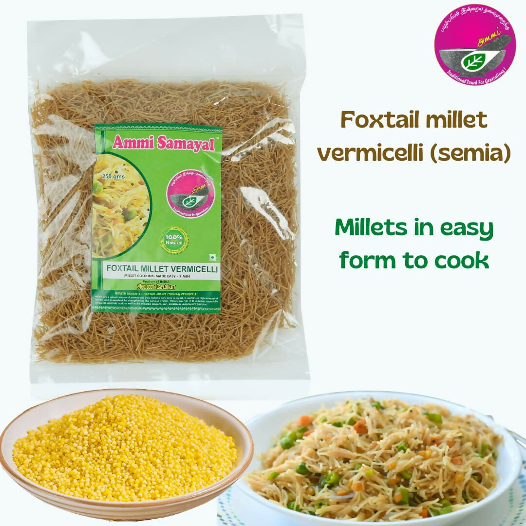 Ammi Samayal Foxtail Millet Vermicelli (Semia) - Distacart