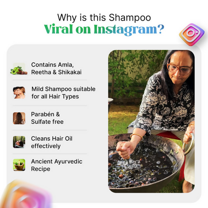Nidhi'S Grandmaa Secret Curry Leaf & Hibiscus Shampoo - Distacart