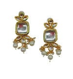 Thumbnail for Jewel City Kundan Pearl Choker Necklace Set - Traditional Gold Plated Multi-Strand Pearl Jewelry with Earrings