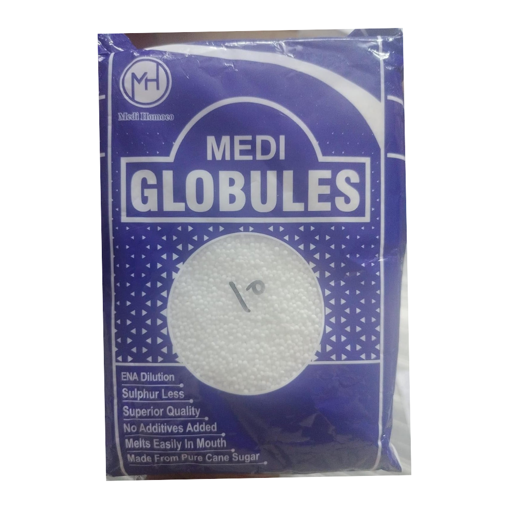 Medi Homeopathy Globules Size 10 - Distacart