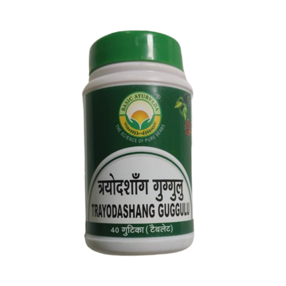 Basic Ayurveda Tryodashang Guggulu - Distacart