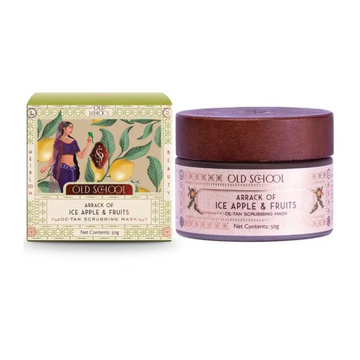 Old School Rituals Ice Apple & Fruit De-Tan Scrubbing Mask - Distacart