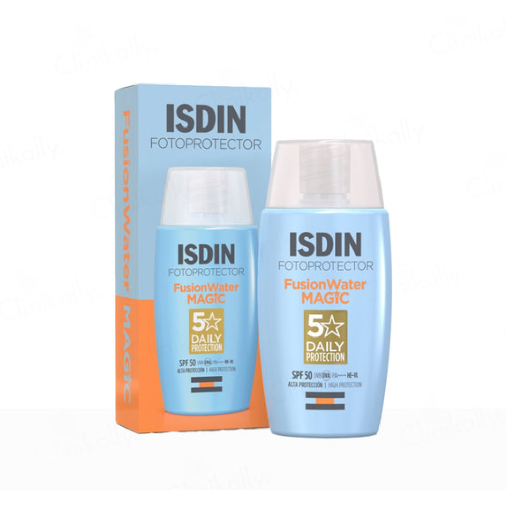 ISDIN Fotoprotector Fusion Water Sunscreen SPF 50 UVB/UVA - Distacart