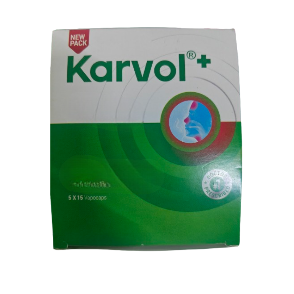 Indoco Remedies Karvol Plus Capsule - Distacart