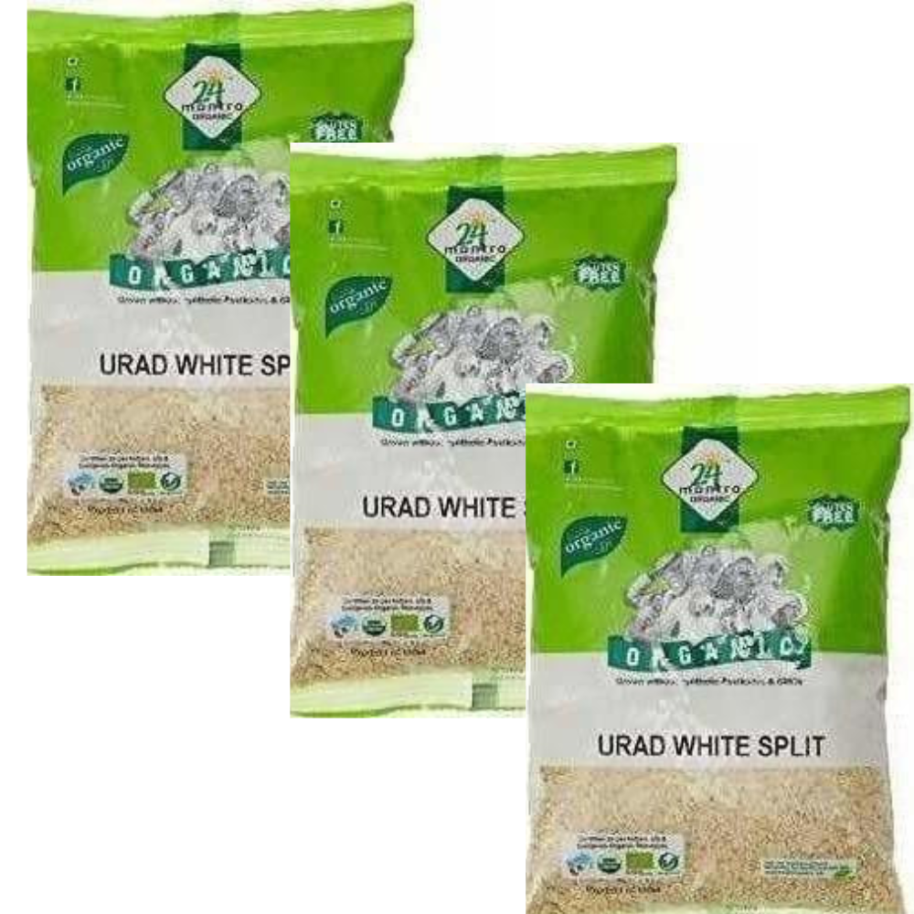 24 Mantra Organic Urad,White Split - Distacart