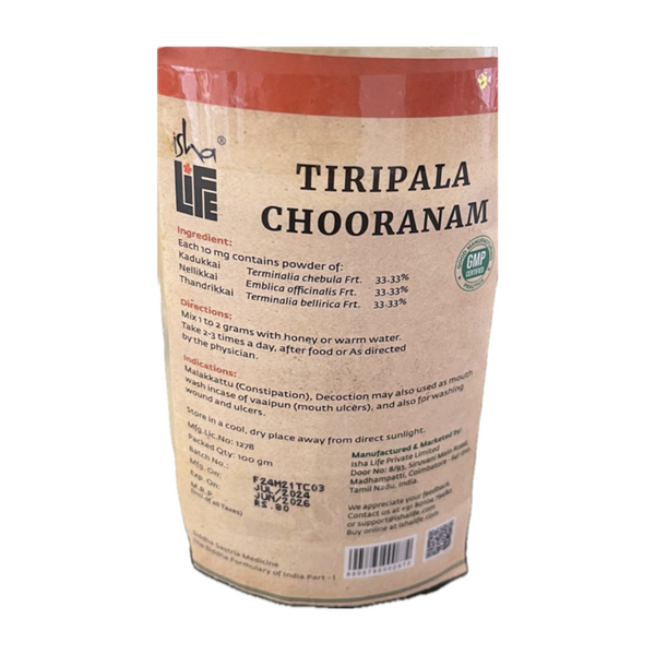Isha Arogya Triphala Chooranam - Distacart