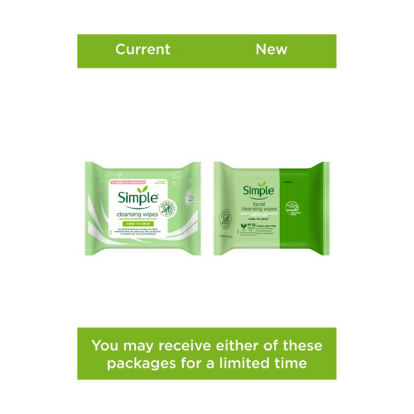 Simple Kind To Skin Cleansing Facial Wipes - Distacart