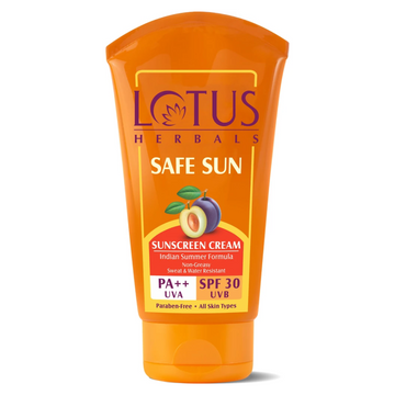 Lotus Herbals Safe Sun Sunblock Spf 30 Pa++ - Distacart