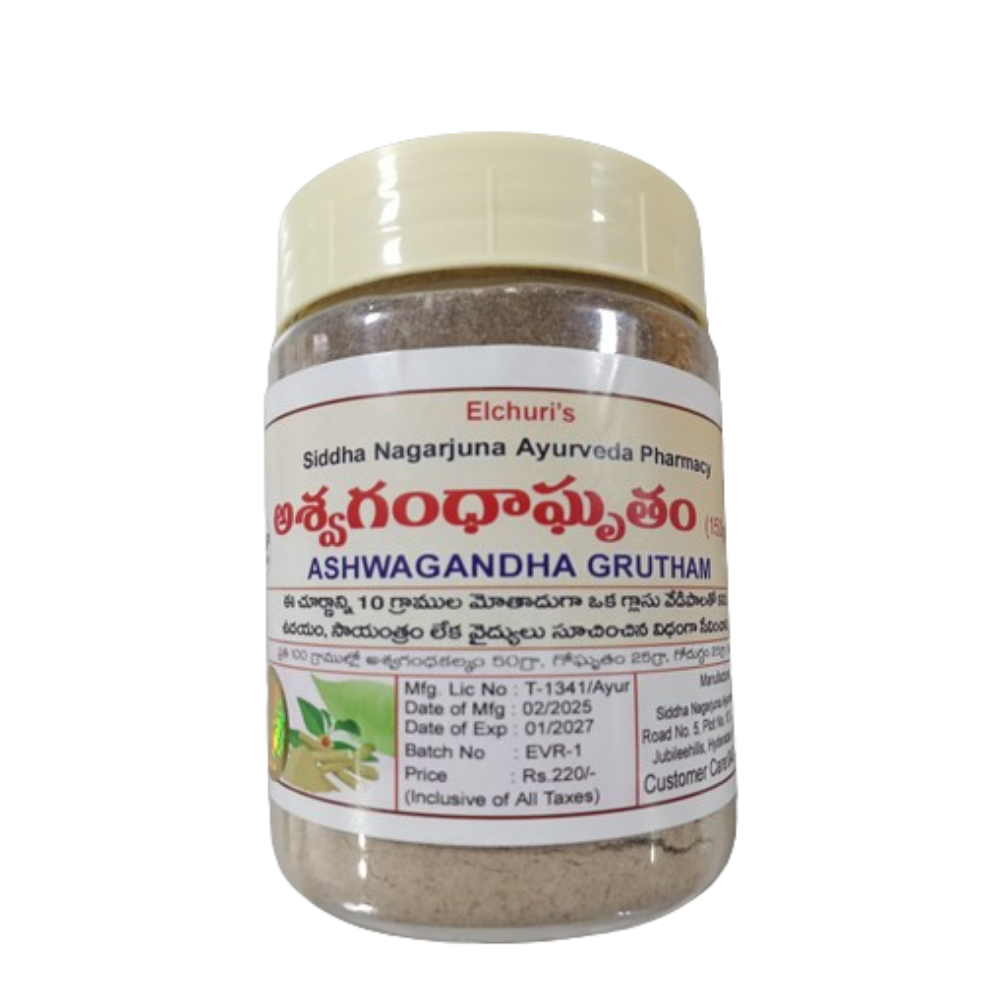 Siddha Nagarjuna Ayurveda Ashwaganda Grutham (with sugar) - Distacart