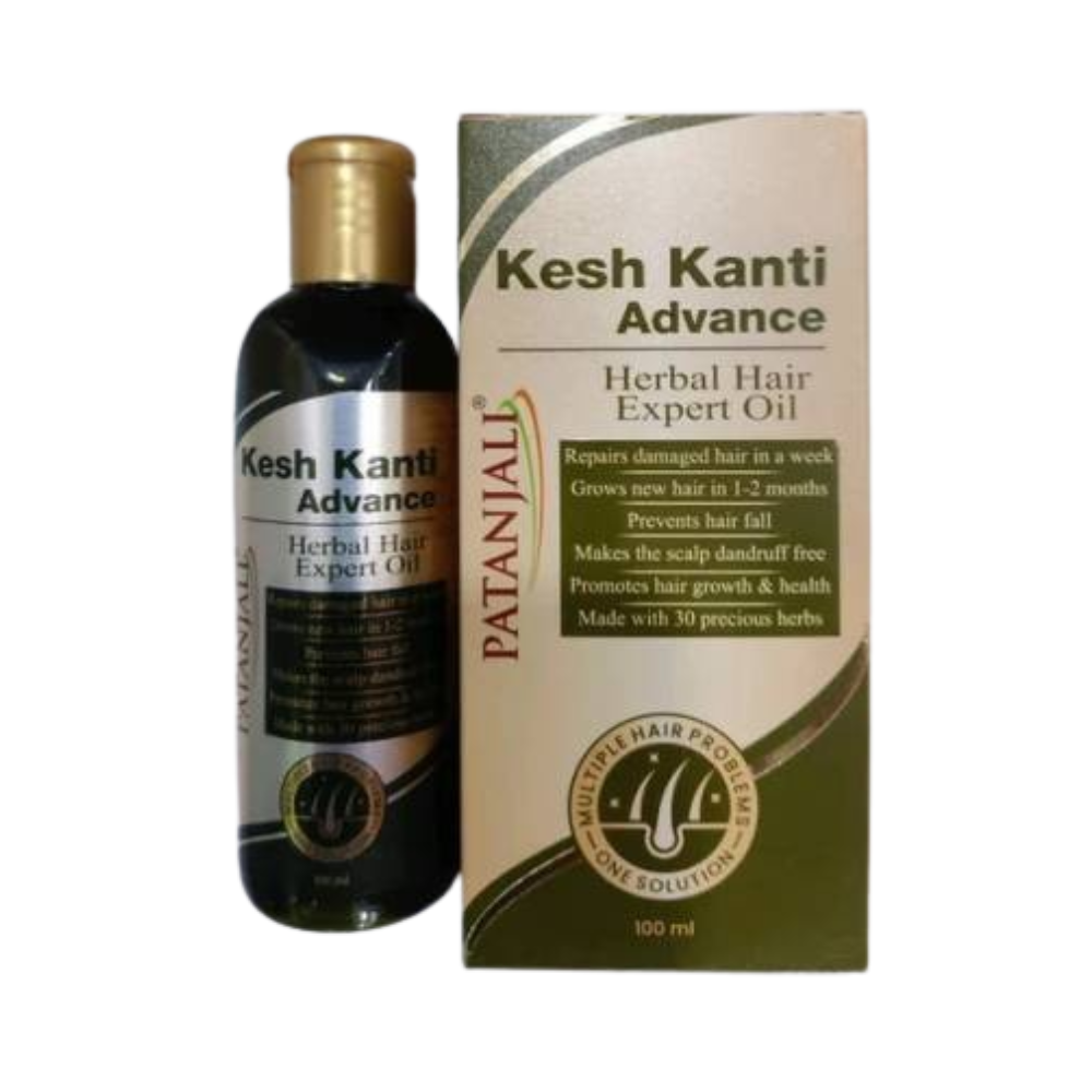 Patanjali Kesh Kanti Advanced Herbal Hair Expert Oil - Distacart