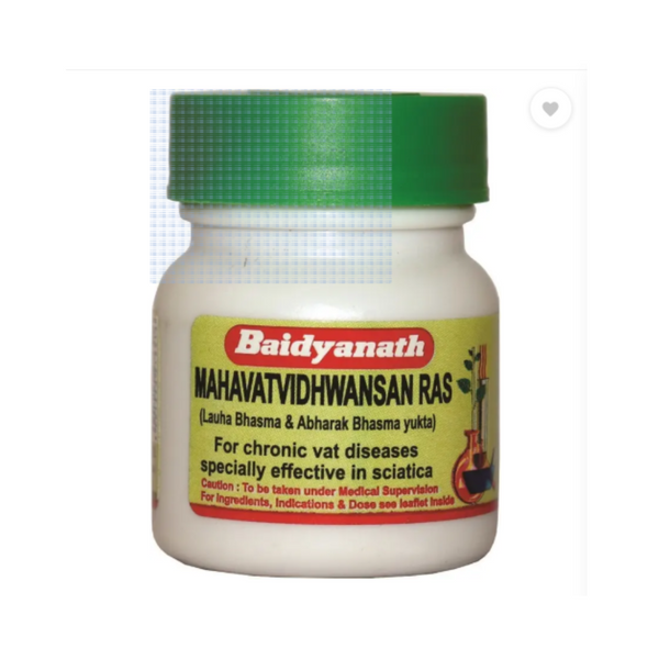 Baidyanath Mahawatvidhvansan Ras Tablets - Distacart