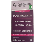 Thumbnail for Carbamide Forte PCOS Support Tablets with Myo-Inositol to D-Chiro-Inositol 40:1 - Distacart