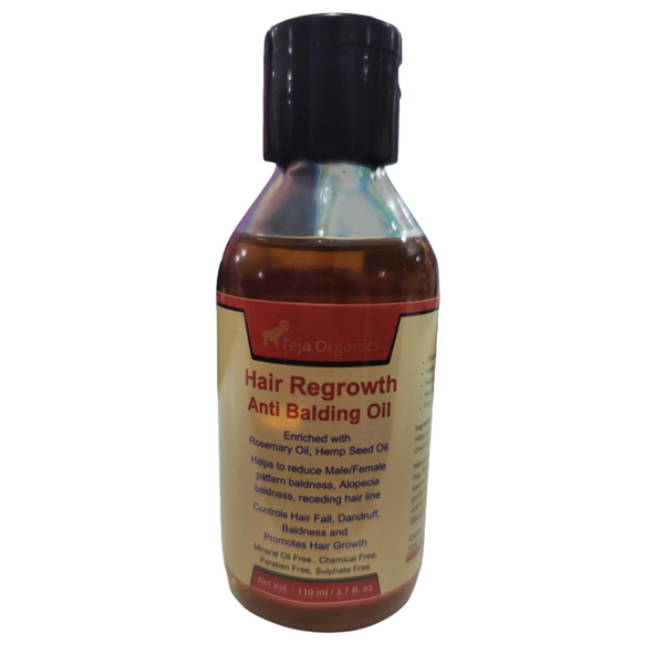 Teja Organics Advanced Anti Balding Hair Oil - Distacart