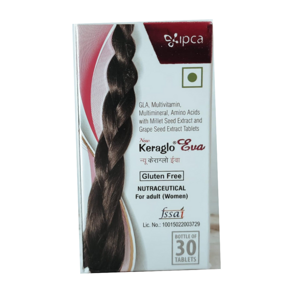 Ipca Keraglo Eva Tablets For Hair Growth - Distacart