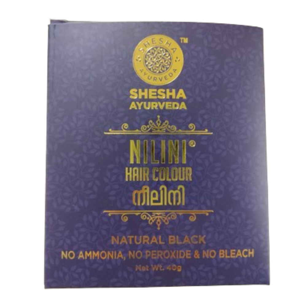 Shesha Ayurveda Nilini Miraculous Hair Color Kit - Distacart
