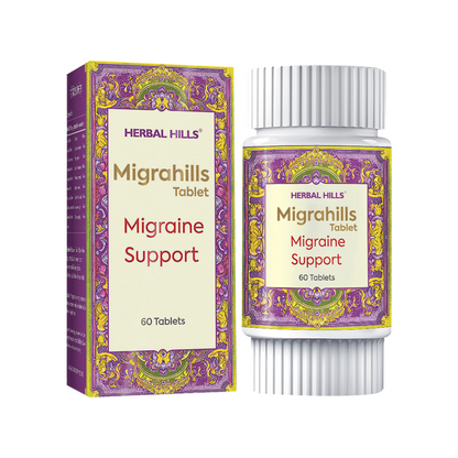 Herbal Hills Migrahills Migraine Support Tablets - Distacart