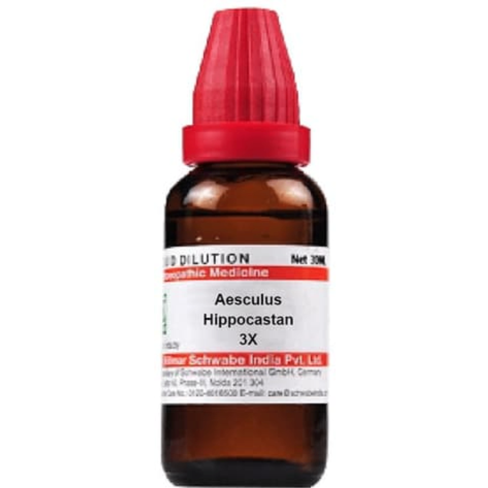 Dr. Willmar Schwabe India Aesculus Hippocastanum Dilution - Dista