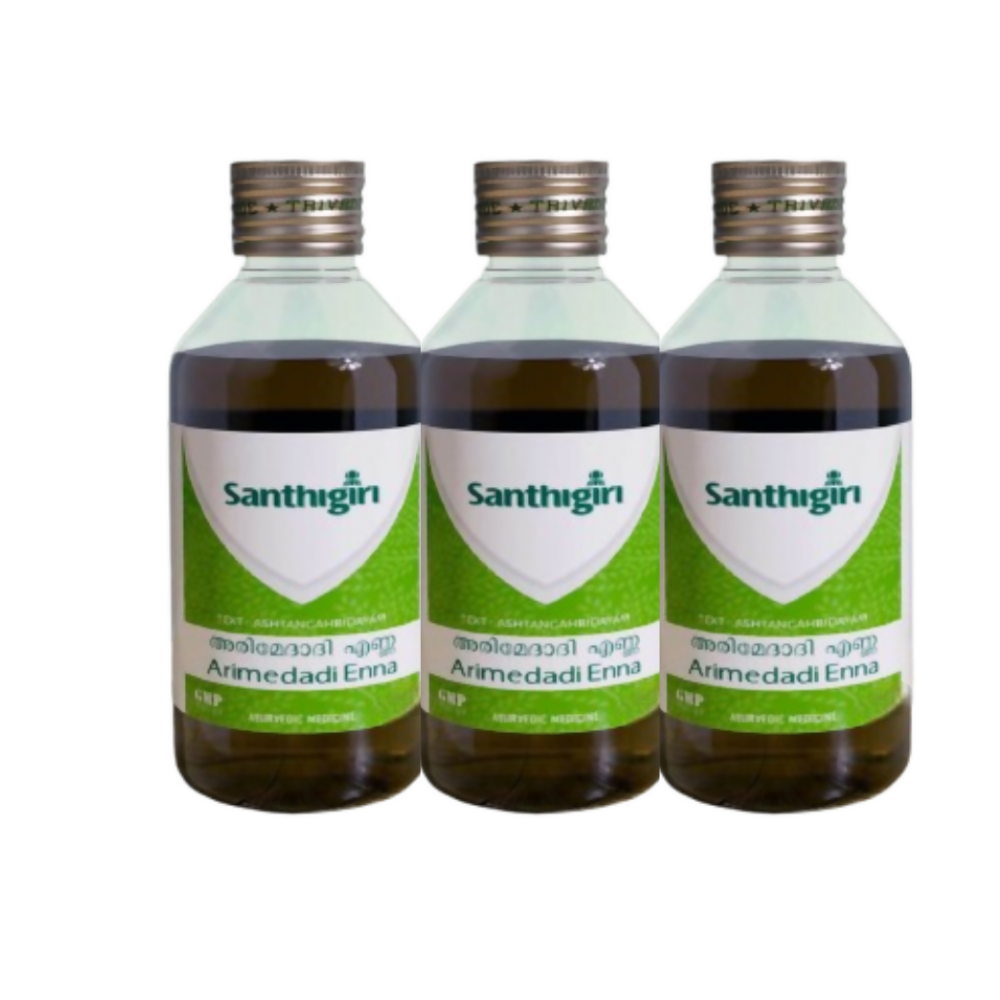 Santhigiri Arimedadi Enna Thailam - Distacart