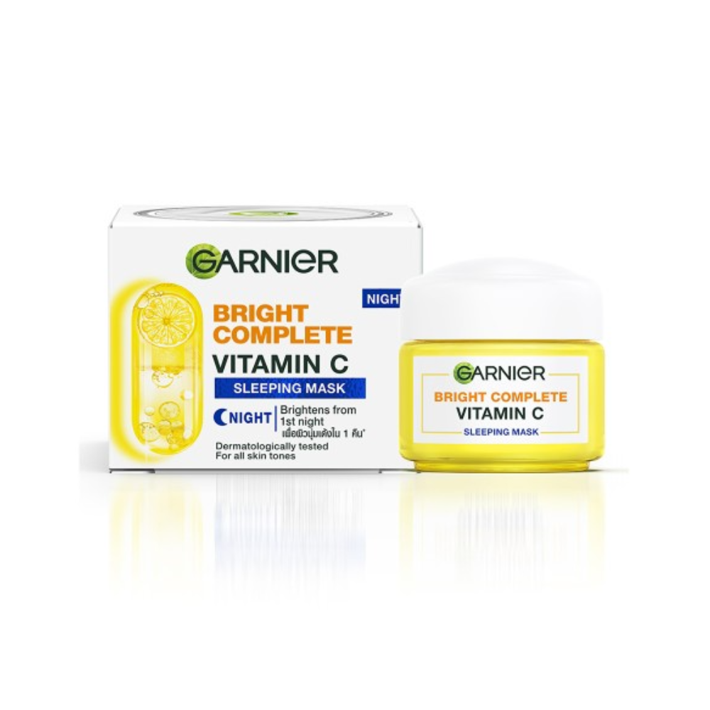 Garnier Bright Complete Vitamin C Yoghurt Night Cream - Limited Time Offer - Distacart