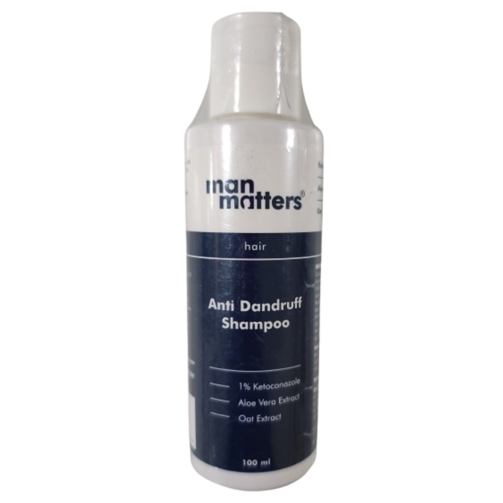 Man Matters 1% Ketoconazole Anti-Dandruff Shampoo, Reduces Itching & Dandruff - Distacart