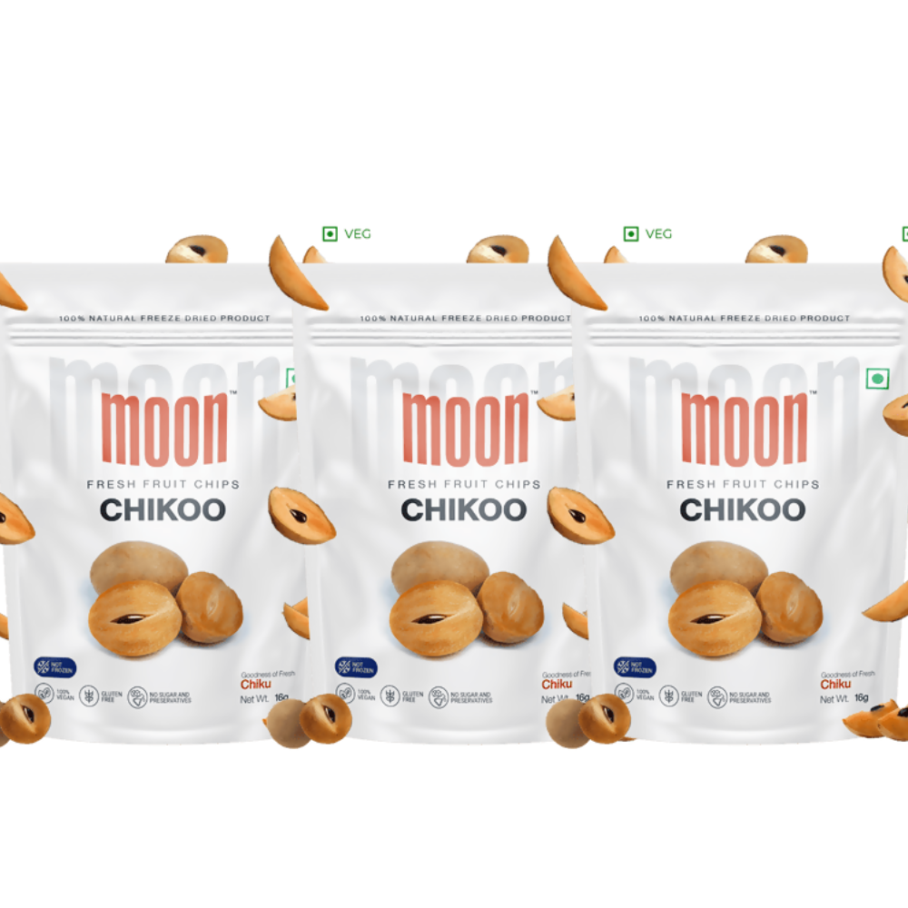 Moon Freeze Dried Chikoo - Distacart