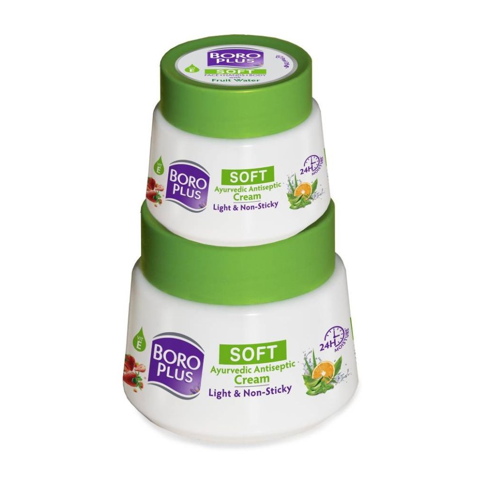 BoroPlus Soft Ayurvedic Antiseptic Cream Light & Non-sticky - Distacart