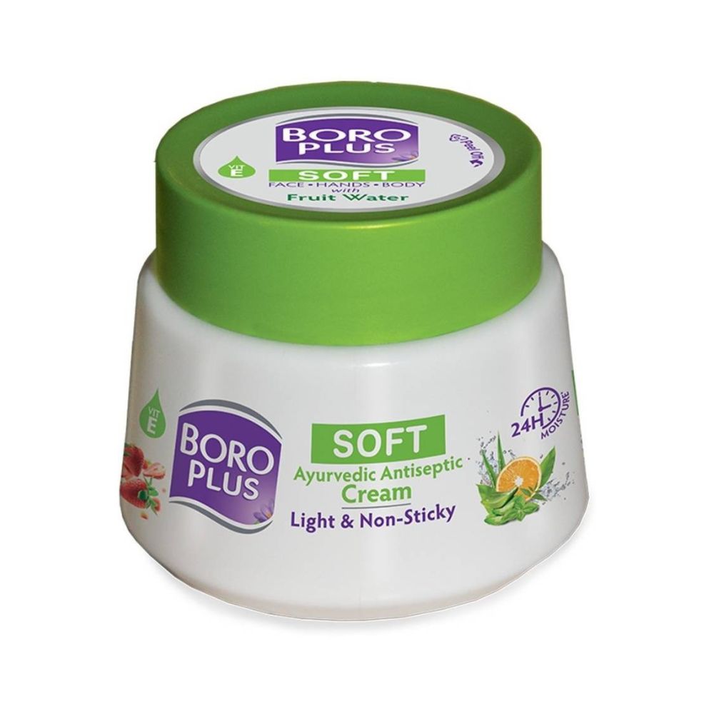 BoroPlus Soft Ayurvedic Antiseptic Cream Light & Non-sticky - Distacart