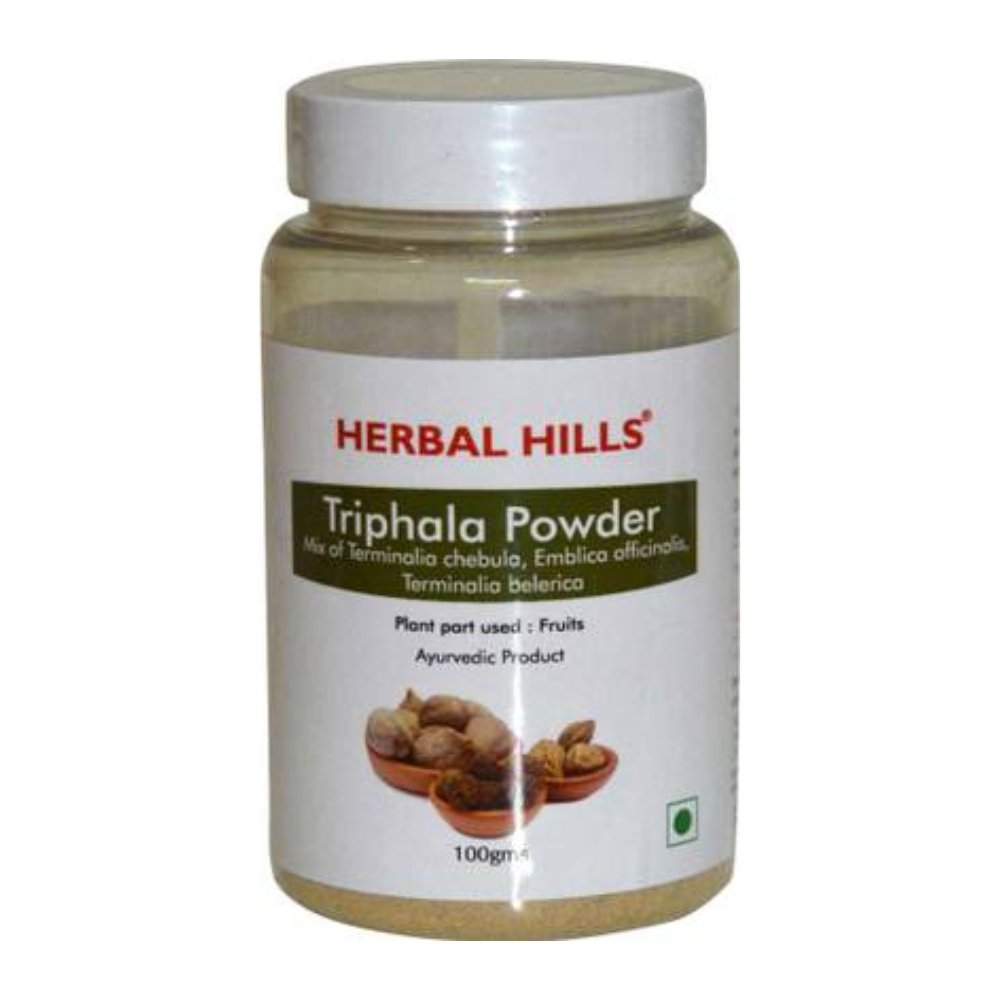 Herbal Hills Ayurveda Organic Triphala Powder - Distacart