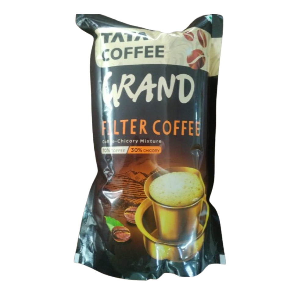 Tata Coffee Grand Filter Coffee Rich & Strong Coffee-Chicory Mixture - Distacart