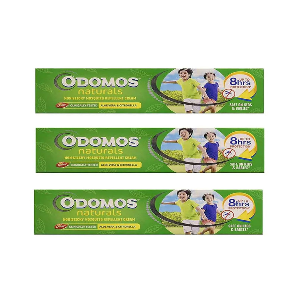 Dabur Odomos Naturals Non-Sticky Mosquito Repellent Cream - Distacart