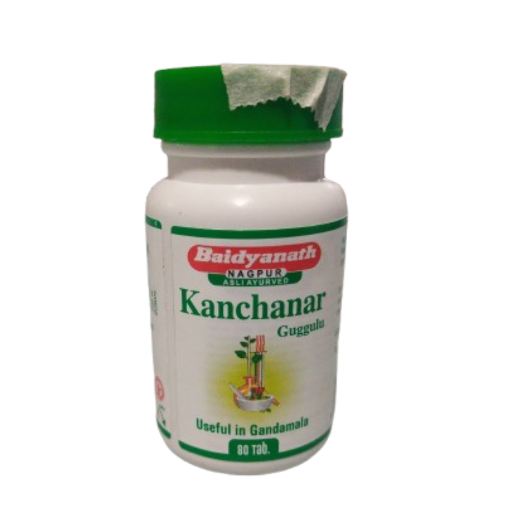 Baidyanath Nagpur Kanchnar Guggulu Tablets - Distacart