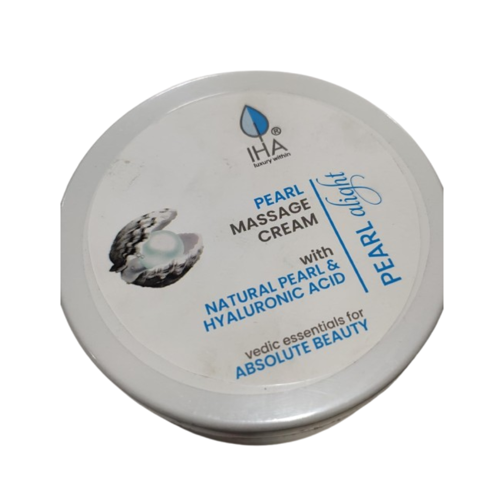 Iha Pearl Alight Face Massage Cream - Distacart