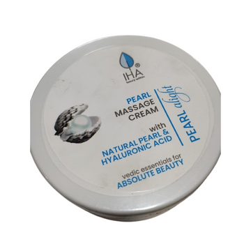 Iha Pearl Alight Face Massage Cream - Distacart