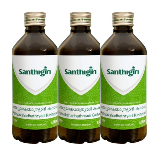 Santhigiri Pathyakshadhathryadi Kashayam - Distacart