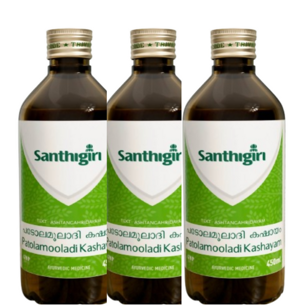 Santhigiri Patolamooladi Kashayam - Distacart