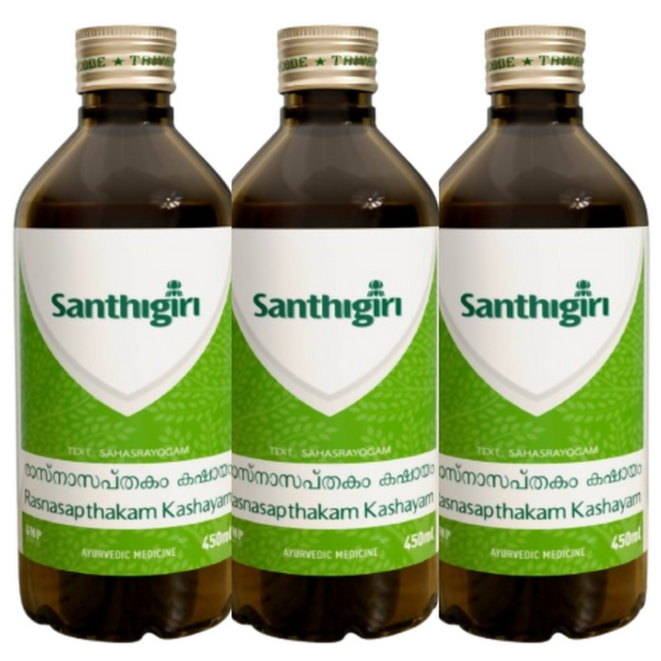 Santhigiri Rasnasapthakam Kashayam - Distacart