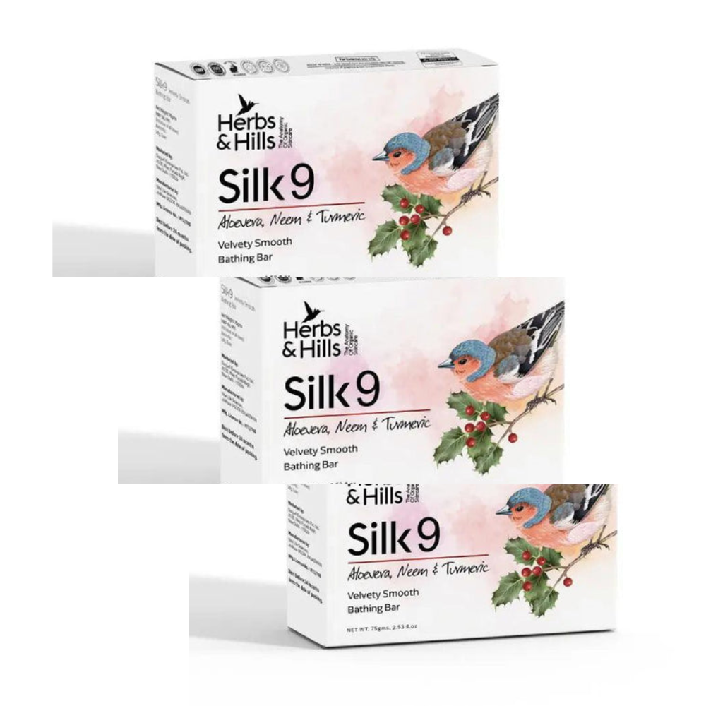 Herbs & Hills Silk9 Velvety Smooth Bathing Bar - Distacart