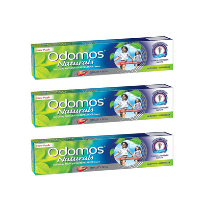 Dabur Odomos Naturals Non-Sticky Mosquito Repellent Cream - Distacart