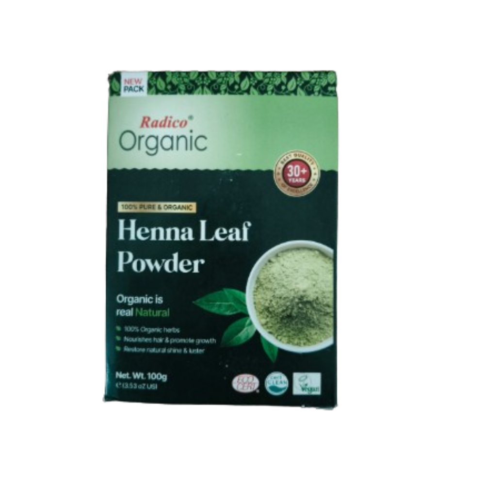 Radico Organic Colorless Henna Powder - Distacart