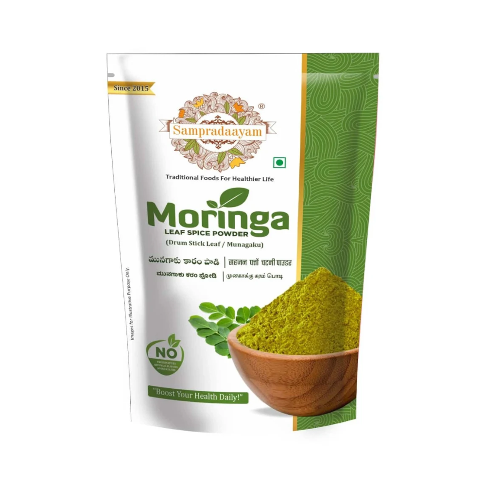 Sampradaayam Moringa Leaf spice powder - Distacart