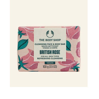 The Body Shop British Rose Exfoliating Soap - Distacart