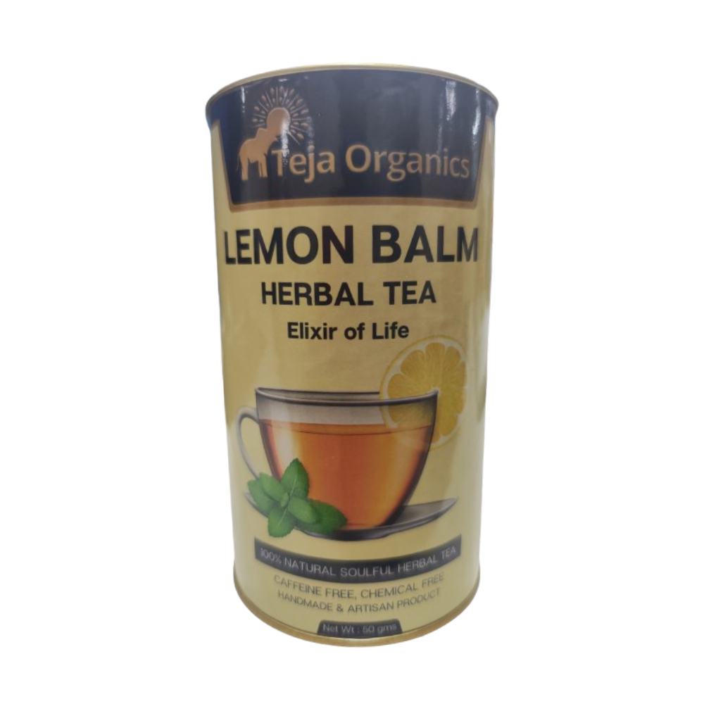 Teja Organics Lemon Balm Herbal Tea - Distacart