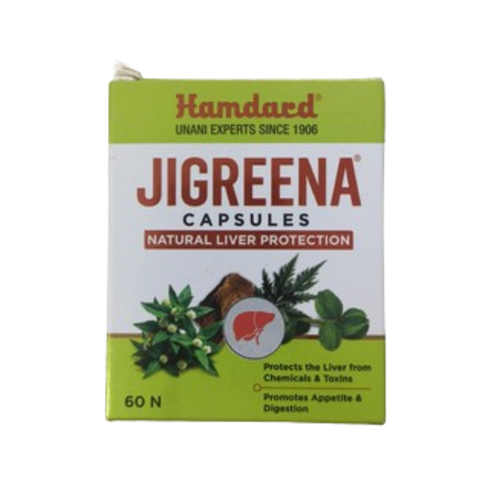Hamdard Jigreena Capsules - Distacart