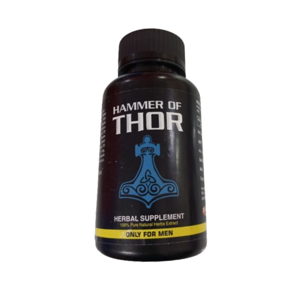 Hammer of Thor Men's Health Veg Capsules - Distacart